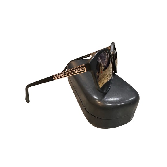 Balmain Accessories - Balmain Sunglasses with Case- Cat Eye Round Amber tint  -BL2523B- COA